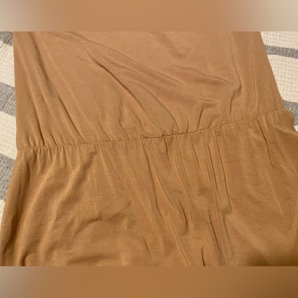 DONCASTER Relaxed Midi Dress with Elastic Waist Solid - Picture 7 of 9